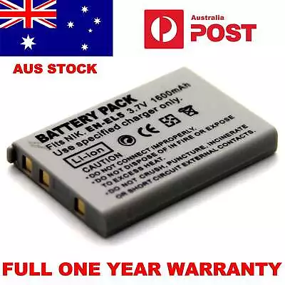 Battery Pack For Nikon Coolpix P100 P3 P4 P500 P510 P520 P530 AUS STOCK NEW • $20.88