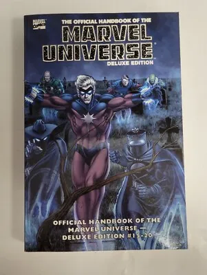 Marvel Essential - OFFICIAL HANDBOOK MARVEL UNIVERSE DELUXE EDITION VOL 3 - TPB • $16.99
