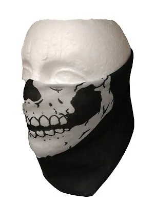 Skeleton Skull Face Mask Motorcycle Scarf Biker Bandanna Face Protection New • $1.69