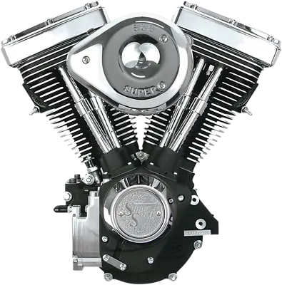 S&S Engine V80 Super E Super Stock Ignition 508 Cam WBlack Harley EVO • $7029.95