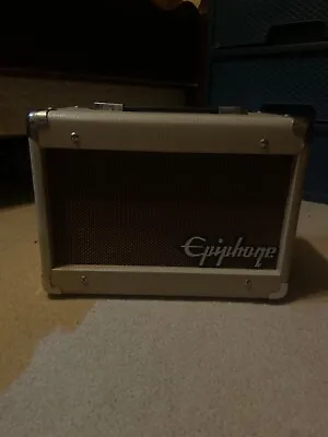 Vintage Epiphone Studio Acoustic 15C Guitar AMP Amplifier With Chorus Effect • $50