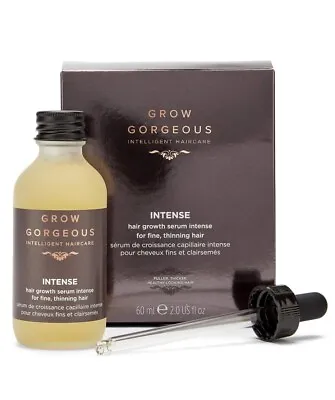 Grow Gorgeous Intense Hair Growth Treatment Serum 60ml - RRP £45.00 • £9.99