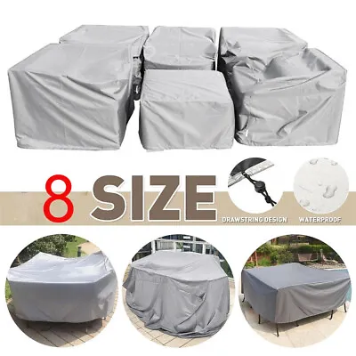 $25.99 • Buy Outdoor Furniture Covers Waterproof Patio Table Sofa Chair Dust Proof Cover