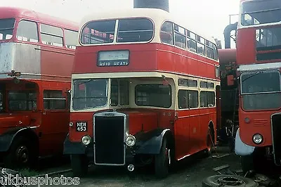 £0.99 • Buy PMT Potteries Motor Traction No.453 Woolwich 1980 Bus Photo
