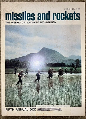 $39.95 • Buy Missiles And Rockets Weekly Magazine March 28, 1966 Fifth Annual Dod Issue Rare