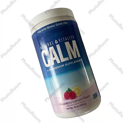 Natural Vitality Clam Anti Stress Drink Raspberry Lemon - 16oz (01/2025) • $21.97