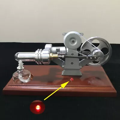 Mini Hot Air Engine Generator Model Toy DIY Gearwheel TransmissionMotor Stirling • $54.99