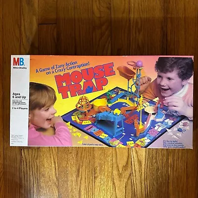 Vintage Milton Bradley Mouse Trap Board Game 1986 • $24