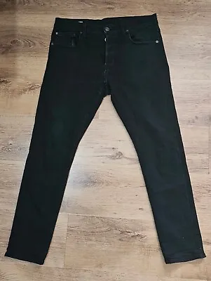 G-STAR RAW 3301 Slim Fit Black Men’s Jeans W33  L30   • £30