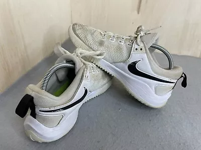 Nike Zoom HyperAce 2 Size 8 White Volleyball Shoes Sneakers AA0286-100 Used Nike • $12.74