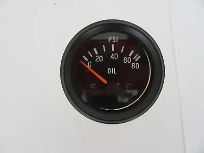 Porsche 914 924 Vw Vdo Replica Oil Pressure Gauge 0-80 Psi Raa350040  • $35