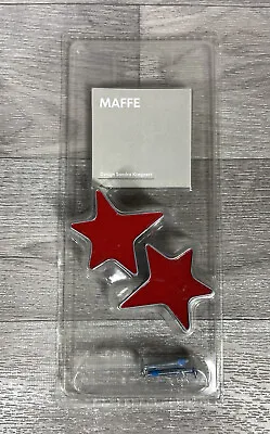New Ikea Maffe Red Shooting Star Drawer Cupboard Knob Pull Handle Discontinued • £12.99