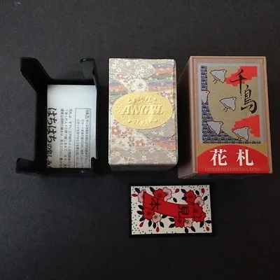 Angel Japanese Hanafuda Chidori Deck Of 48 Flower Game Cards Set Made In Japan • $21.95