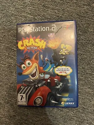 PlayStation 2 Crash Tag Team Ps2 Complete Crash Bandicoot • £10