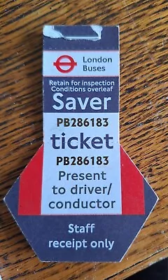 London Bus Ticket X 5 • £1.99
