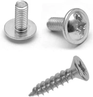 Fixing Screws Pack For Grooved Drawer Runners Suitable Replacement For MFI IKEA • £2.25