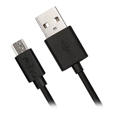 Veho 0.2m/0.7ft Pebble Usb-a To Micro-usb Universal Charge And Sync Cable Black • £12.90