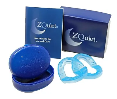  Anti Snore Mouthpiece ORIGINAL ZQUIET 2 STEP STARTER SYSTEM To Stop Snoring • $129.98