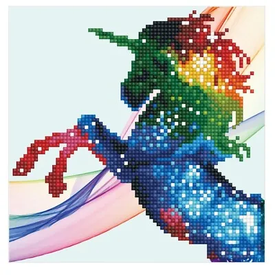 $28.76 • Buy Diamond Dotz “Galaxy Unicorn” 5D Diamond Painting, Rainbow Ombre Unicorn 