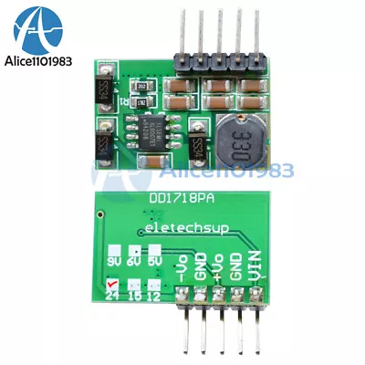 DC 3-18V To ±5V /6V/9V/12V/24V Step-Up Boost Power Supply ADC DAC LCD Module • $1.34