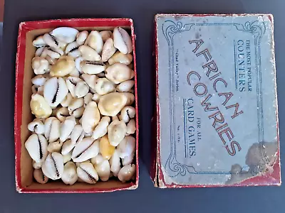 Antique Chad Valley African Cowries Games Counters • £22