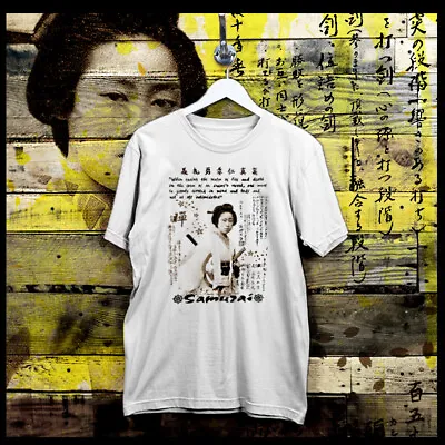 Samurai T-Shirt Shogun Assassin Bushido Ronin Hattori Hanzo Japanese Sword Tee • $19.99