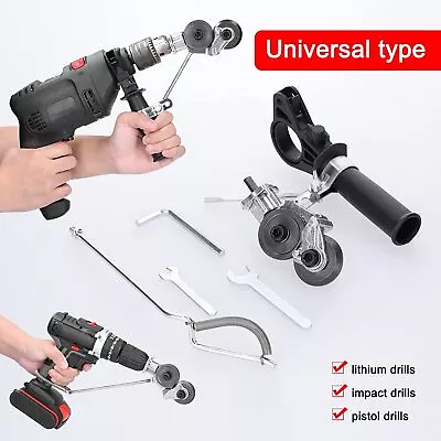 Professional Electric Drill Shears Plate Cutter Attachment Sheet Cutter Widely • $16.49