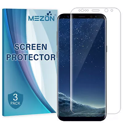 [3 Pack] Samsung Galaxy S8 Ultra Clear Full Cover Screen Film By MEZON • $13.99