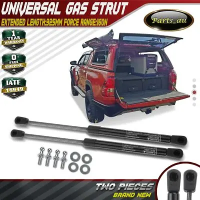 $19.19 • Buy New 2x Gas Struts For Toyota Hilux ARB Canopy Rear Window 325mm Long 160N 1921VR
