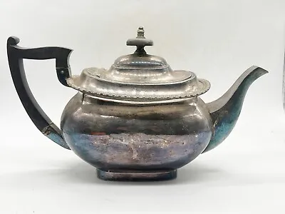 Vintage / Antique Well Made Walker And Hall Silver Plate Teapot • £29.99