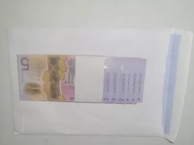 $45 • Buy 5 Consecutive 2016 $5 Dollar Australian Polymer Banknotes - Mint Uncirculated