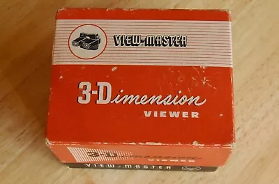View Master 3Dimension Viewer Model E 1950s Vintage Collectible • $24