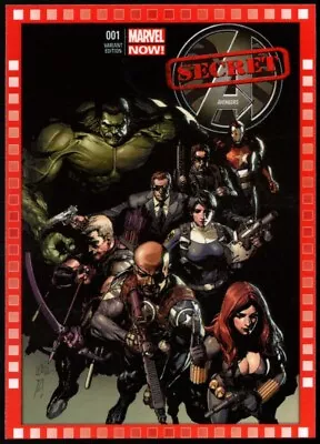 2013 UD Marvel Now!  CUTTING EDGE VARIANT COVER  #125-LY...SECRET AVENGERS #1 • $4