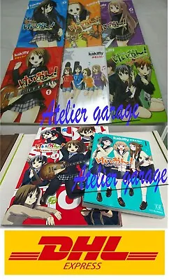 USED K On Vol.1-4+Highschool+College+Shuffle+Illustration 8 Set Japanese Manga • $71.54