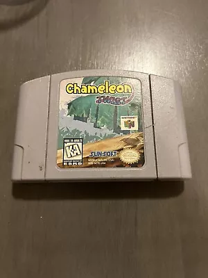 Chameleon Twist (Nintendo 64 N64 1997) Cartridge Only Authentic • $35.99