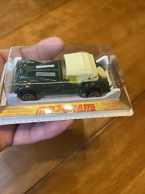 VINTAGE MAJORETTE Die Cast #261 Morgan Car Dark Green - Made In France  New NOS • $35