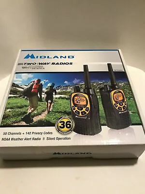 Midland GXT1030VP4 50 Channel GMRS Two-Way Radio 36 Mile Range Walkie Talkie NEW • $109.99