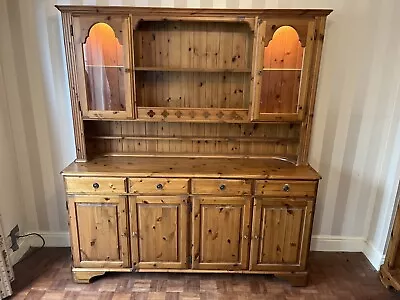 Large Ducal Victoria Pine Welsh Dresser In Great Condition. No Reserve • £60