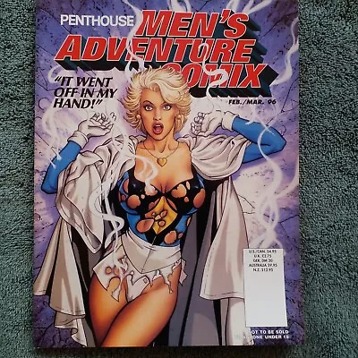 Penthouse Men's Adventure Comix Magazine Vol 1 #6 Feb 1996 VFNM • $8.99