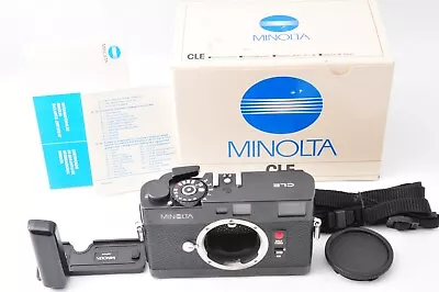 [TOP MINT! In/BOX] MINOLTA CLE 35mm Rangefinder Film Camera Body Grip From JAPAN • $969.99