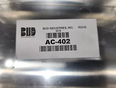 Bud Industries AC-402 Natural Aluminum Chassis Enclosure 7x5x2 New • $8.99