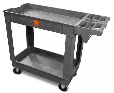 WEN 500-Pound Capacity 40 By 17-Inch Two-Shelf Service Utility Cart • $82.40