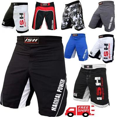 Kick Boxing MMA Shorts UFC Cage Fight Fighter Grappling Muay Thai Men's Short • $15.99