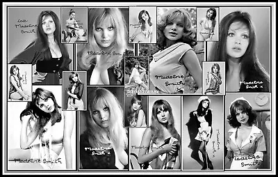 Madeline Smith Signed Collage Cotton Canvas Image. Limited Edition (MS-3)c • $13.88