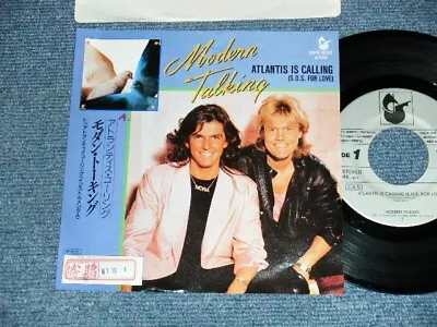 MODERN TALKING Japan 1986 VIPX-1850 Promo 7 45 ATLANTIS IS CALLING • $49.99