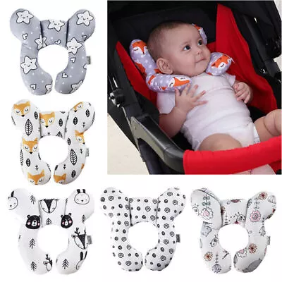 Baby Travel Pillow Infant Head And Neck Support Pillow For Car Seat Pushchair • £8