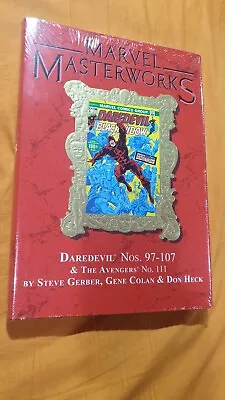 MARVEL MASTERWORKS DAREDEVIL VOLUME 10 Hardcover DM Variant SEALED L@@K • £39.95