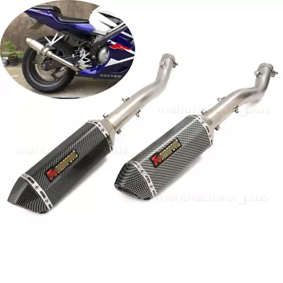 For Honda CBR600F4i 2001-2007 Mid Exhaust Pipe Slip On 51mm Muffler DB Killer • $167.03