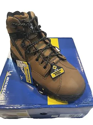 Michelin® Steel Toe  Work Boot XPX763 Pilot Exalto Size Mens 10 M • $157.25