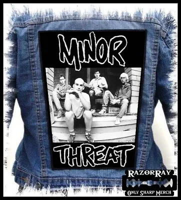 MINOR THREAT - Salad Days === Backpatch Back Patch / Bad Brains Adolescents • $20